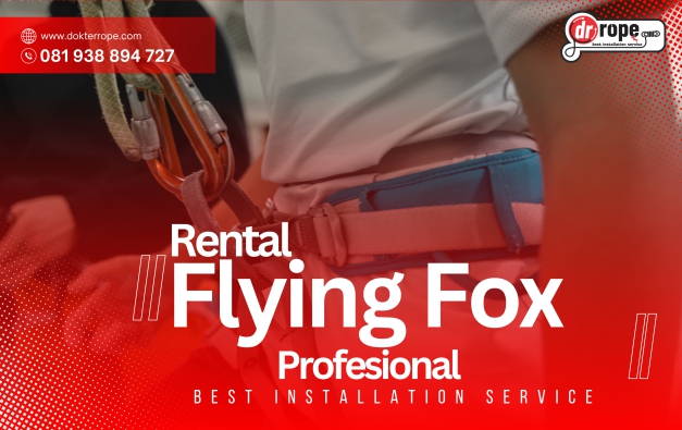 Rental Flying Fox profesional