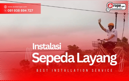 Instalasi Wahana Sepeda Layang