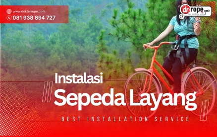 Instalasi Wahana Sepeda Layang